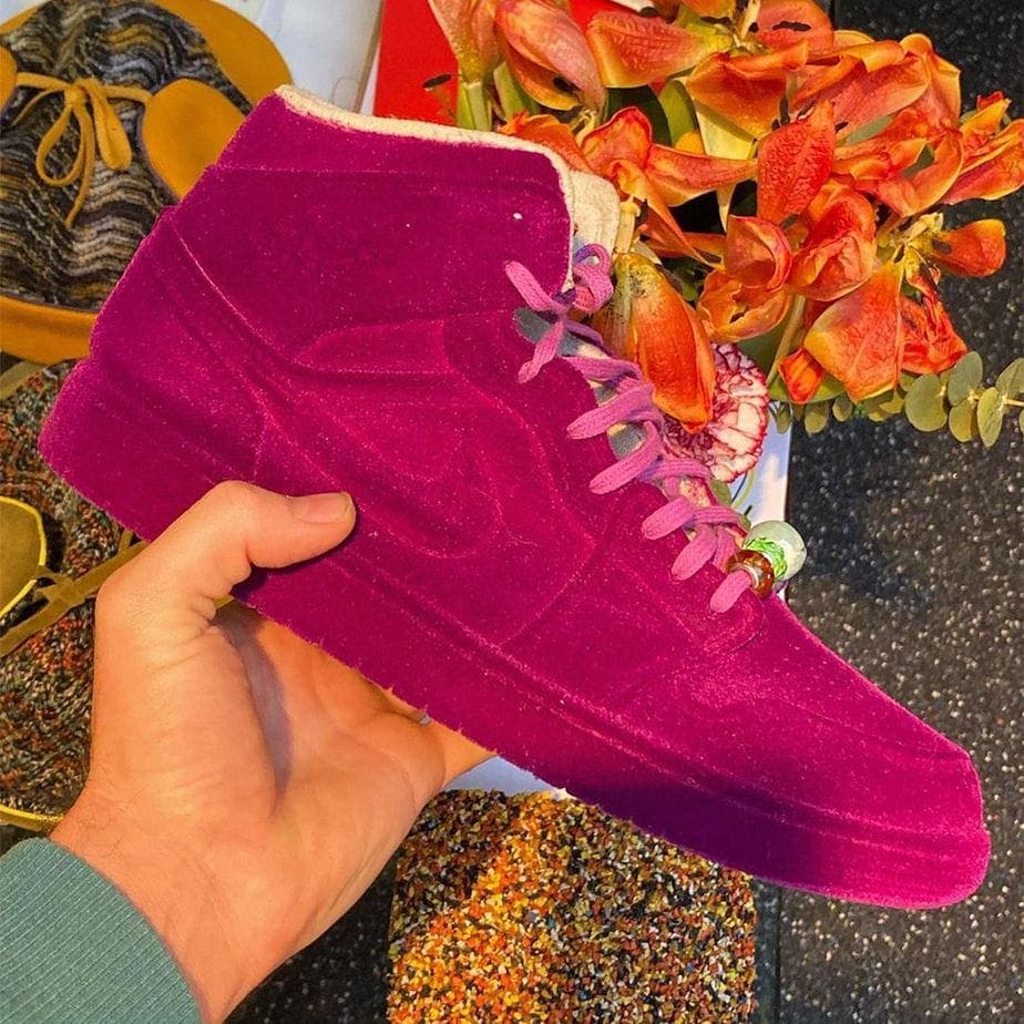 Pigalle Reveals Velvet Air Jordan 1 Mid Collection