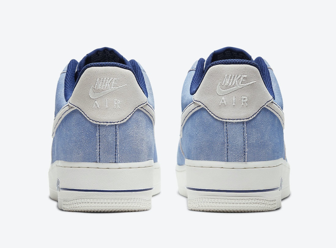 Dusty Blue Suede Paints the Newest Nike Air Force 1 Low