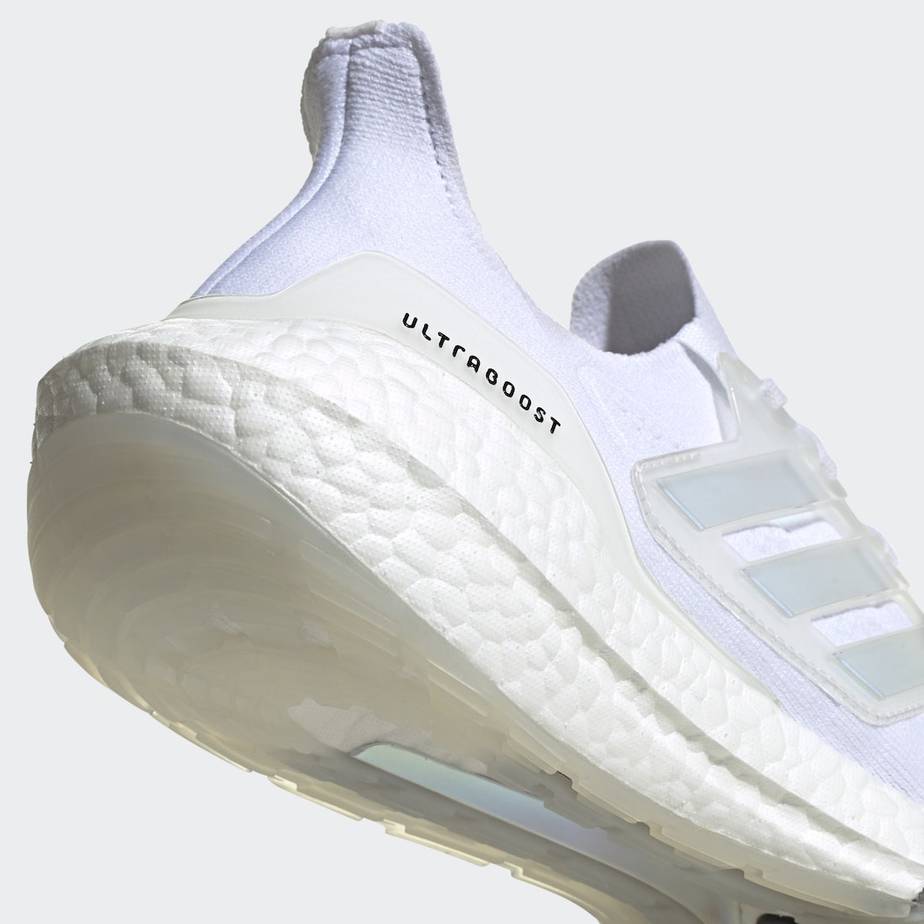 adidas Ultra Boost 21 Available in "Cloud White"