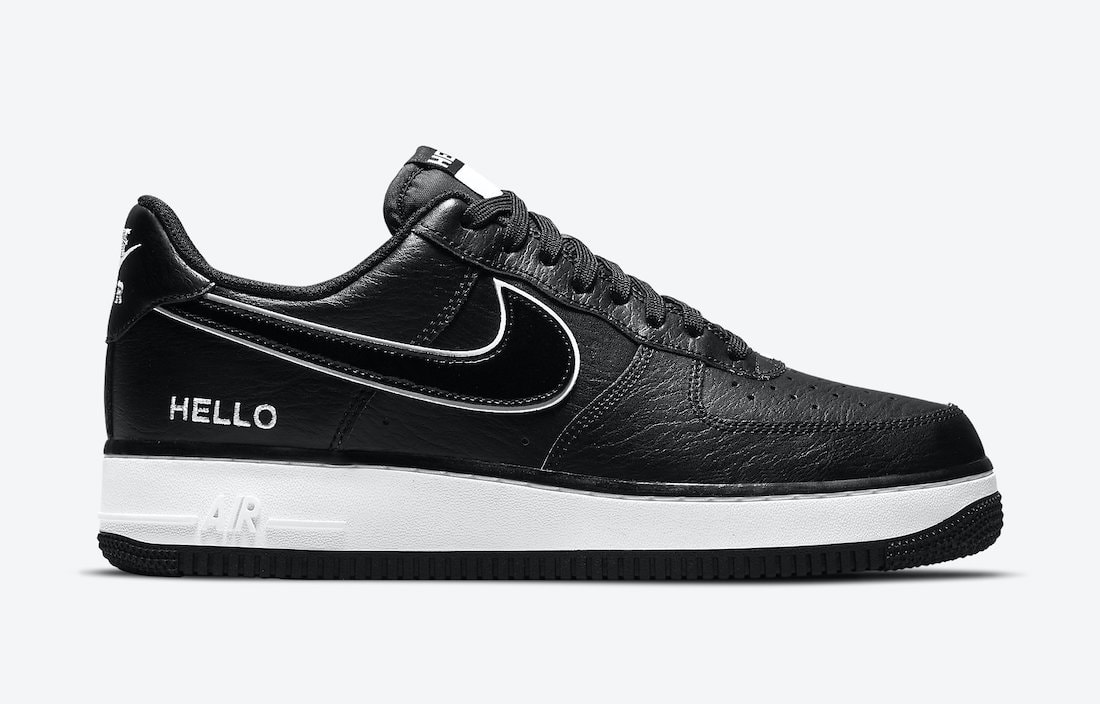 Nike Air Force 1 Low "Hello" Also Releasing in Black
