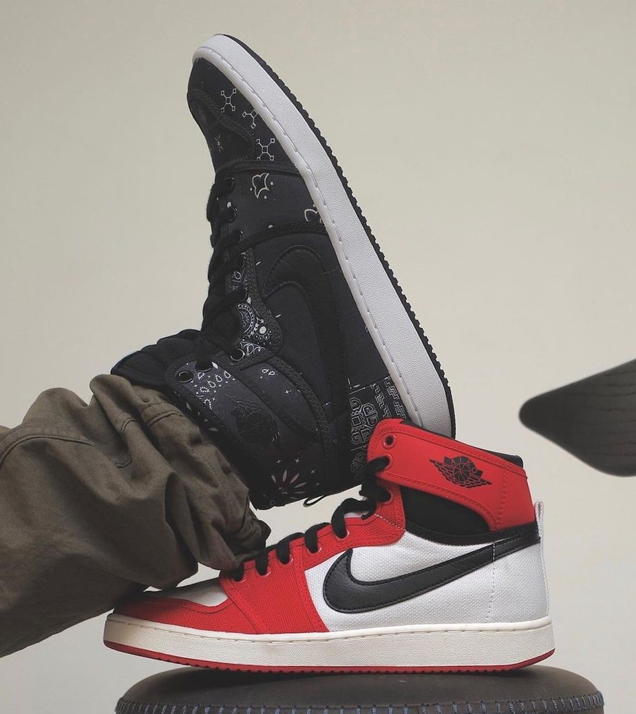 More Images of the Air Jordan 1 KO "Paisley"