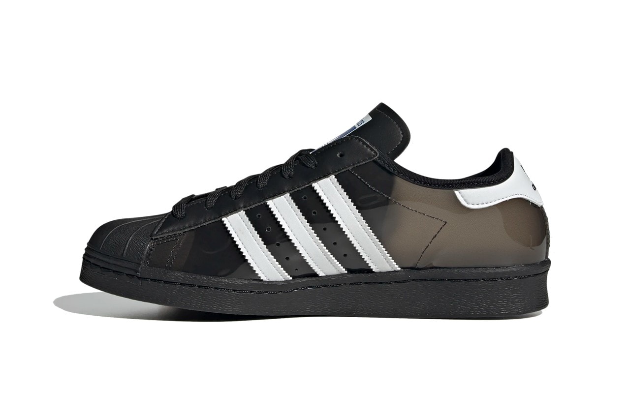 Blondey adidas Superstar Core Black Cloud White See Through H01022