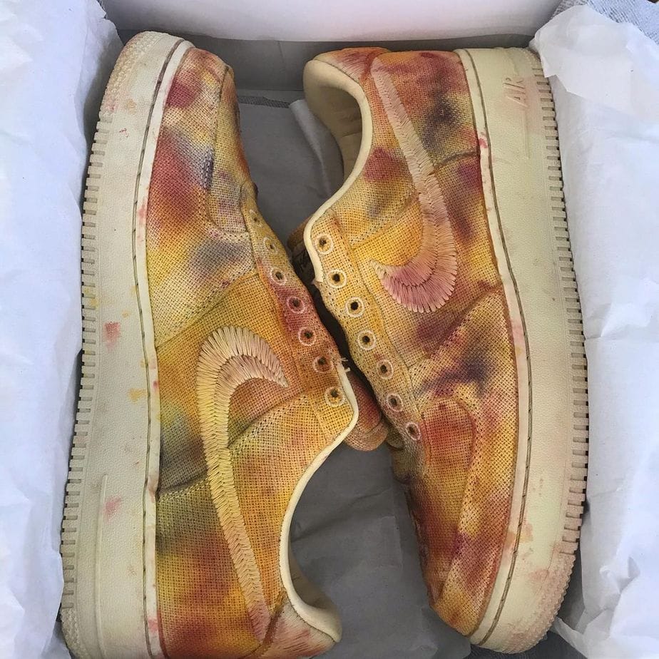 Stussy X Nike Air Force 1 Hand Dyed