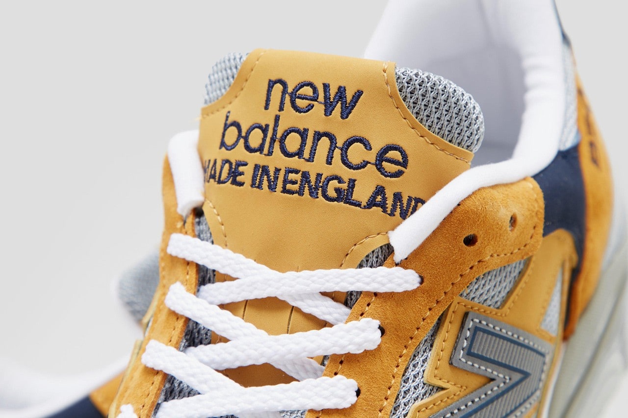 New Balance Size 992 Yellow