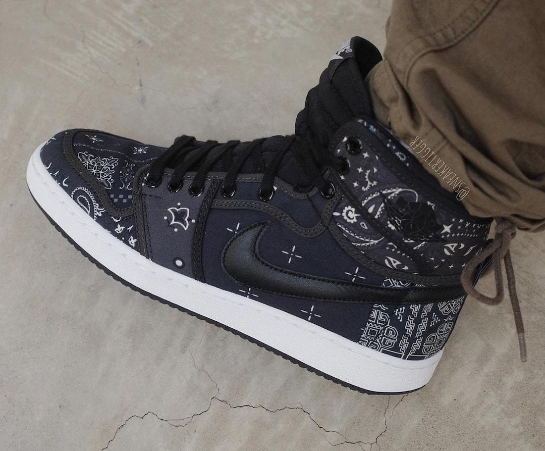 More Images of the Air Jordan 1 KO "Paisley"