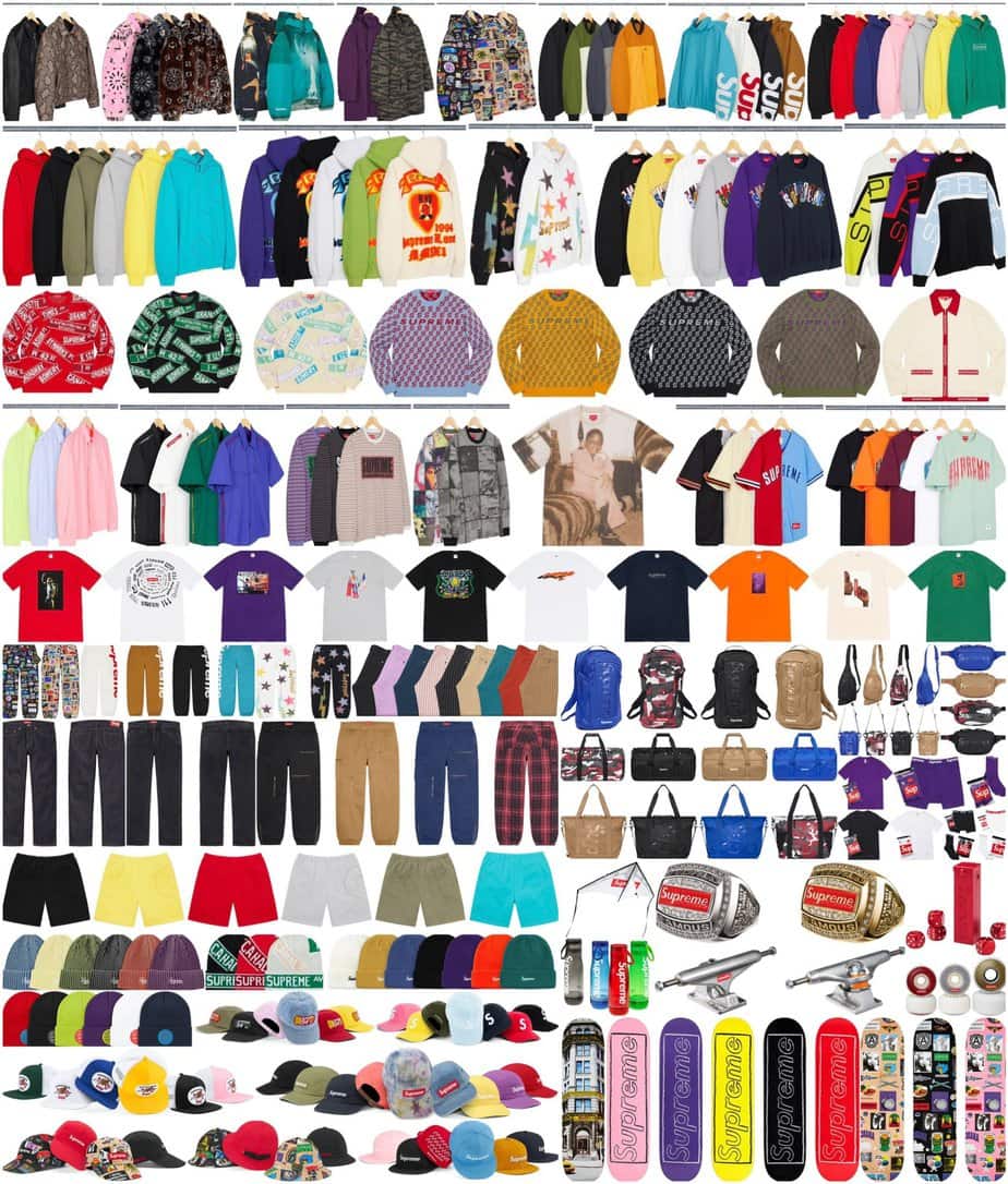 Supreme SS21 Week 1 Droplist + Retails