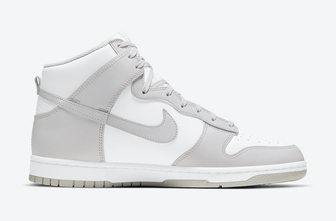 Nike Releases Official Images of the "Vast Grey" Nike Dunk High