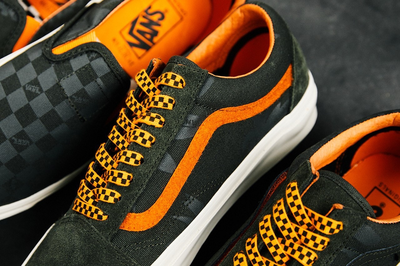 Vault By Vans Porter Old Skool Slip On Sk8 Hi Details
