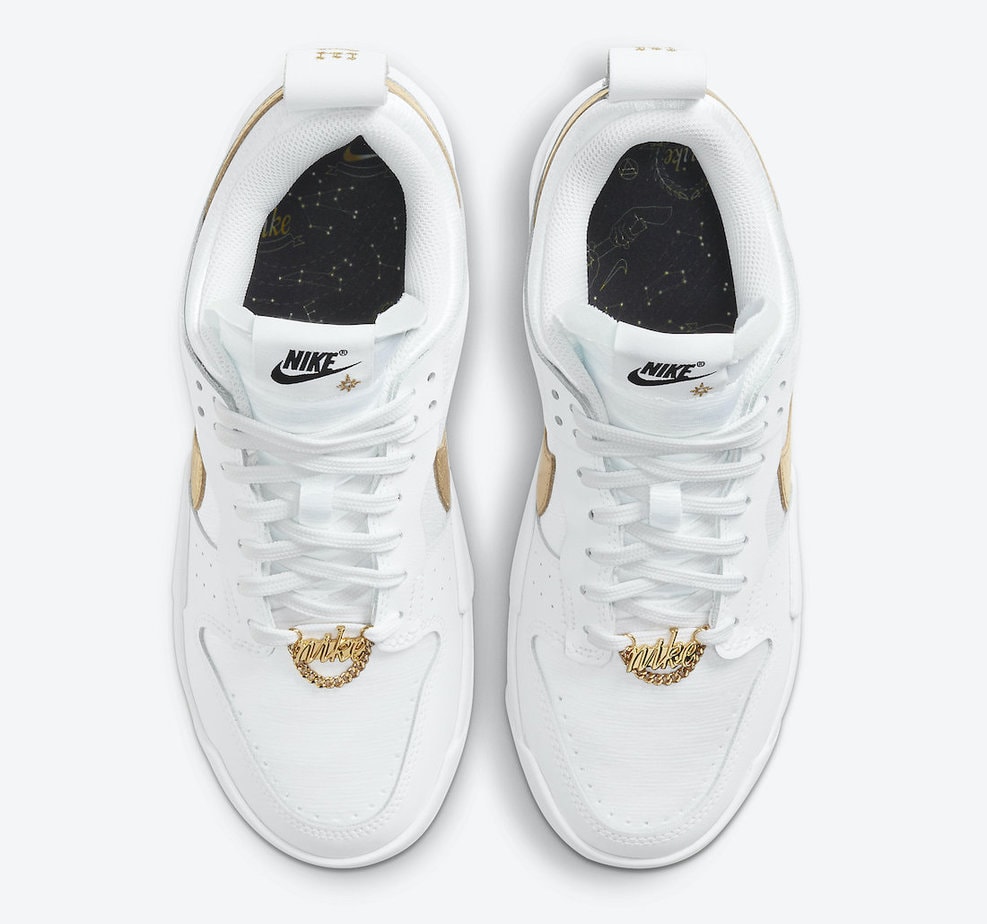 Metallic Gold Graces the Newest Dunk Low Disrupt