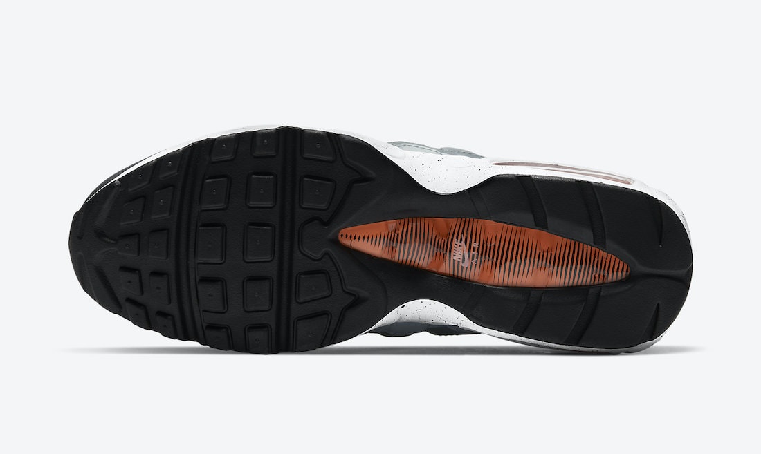 Nike Air Max 95 Releasing in A Grey and Orange Colorway
