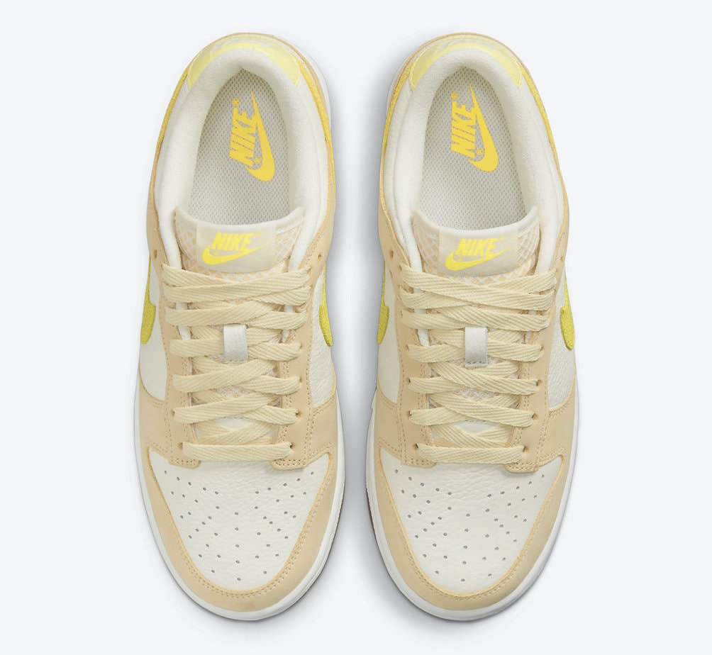 Detailed Images of the Nike Dunk Low "Lemon Drop"