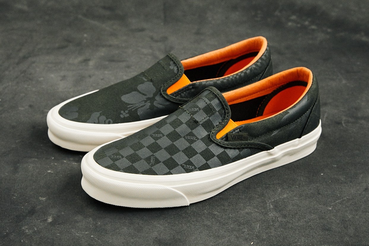 Vault By Vans Porter Old Skool Slip On Sk8 Hi Details