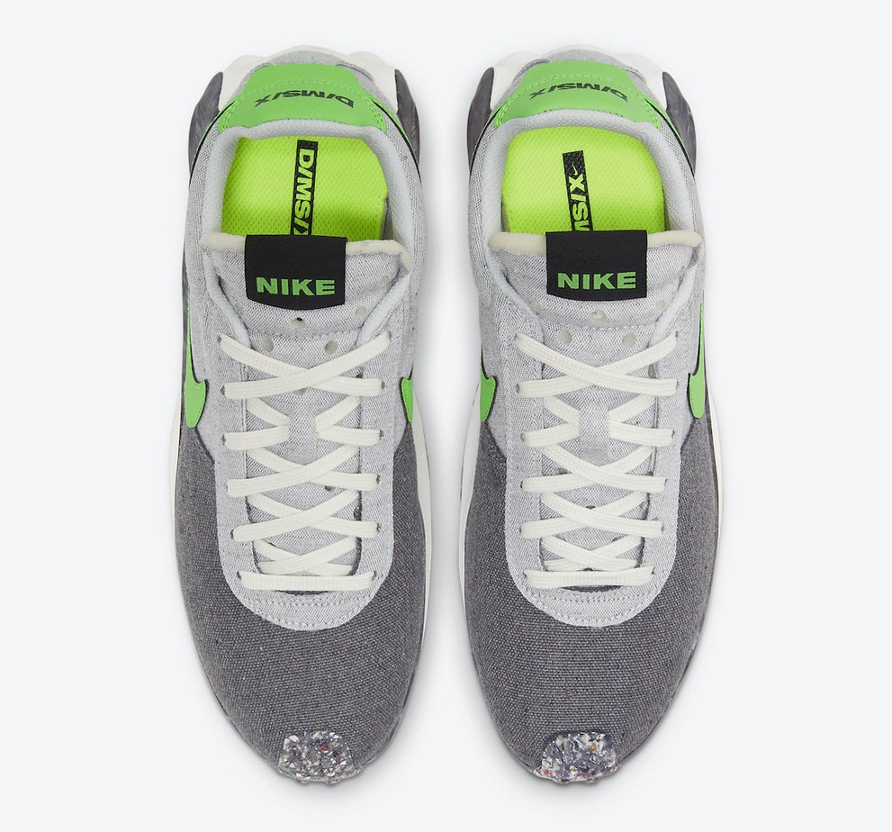 Nike Adds Recycled Materials to the "Mean Green" D/MS/X Waffle