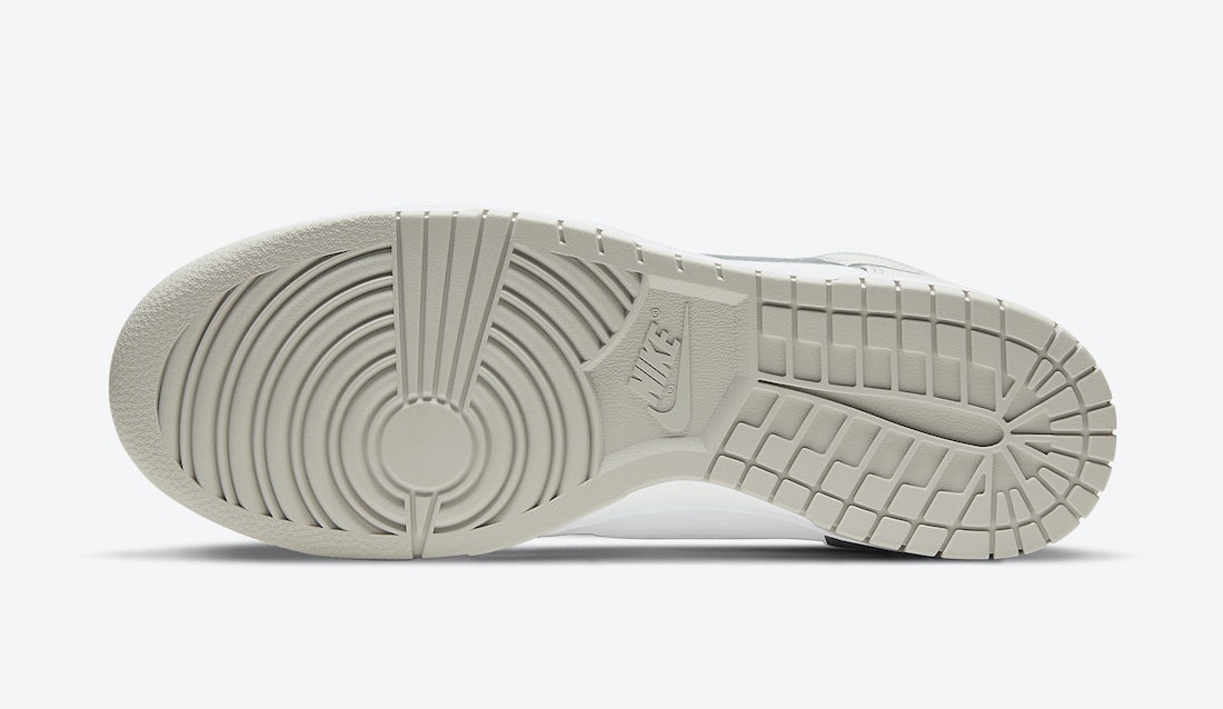 Nike Releases Official Images of the "Vast Grey" Nike Dunk High