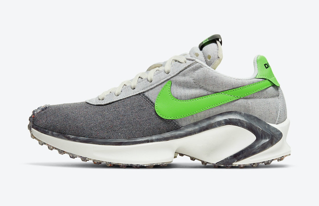 Nike Adds Recycled Materials to the "Mean Green" D/MS/X Waffle