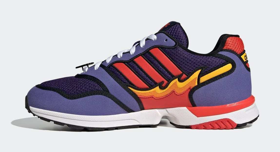 Simpsons adidas Zx 1000 Flaming Moes H05790 Medial