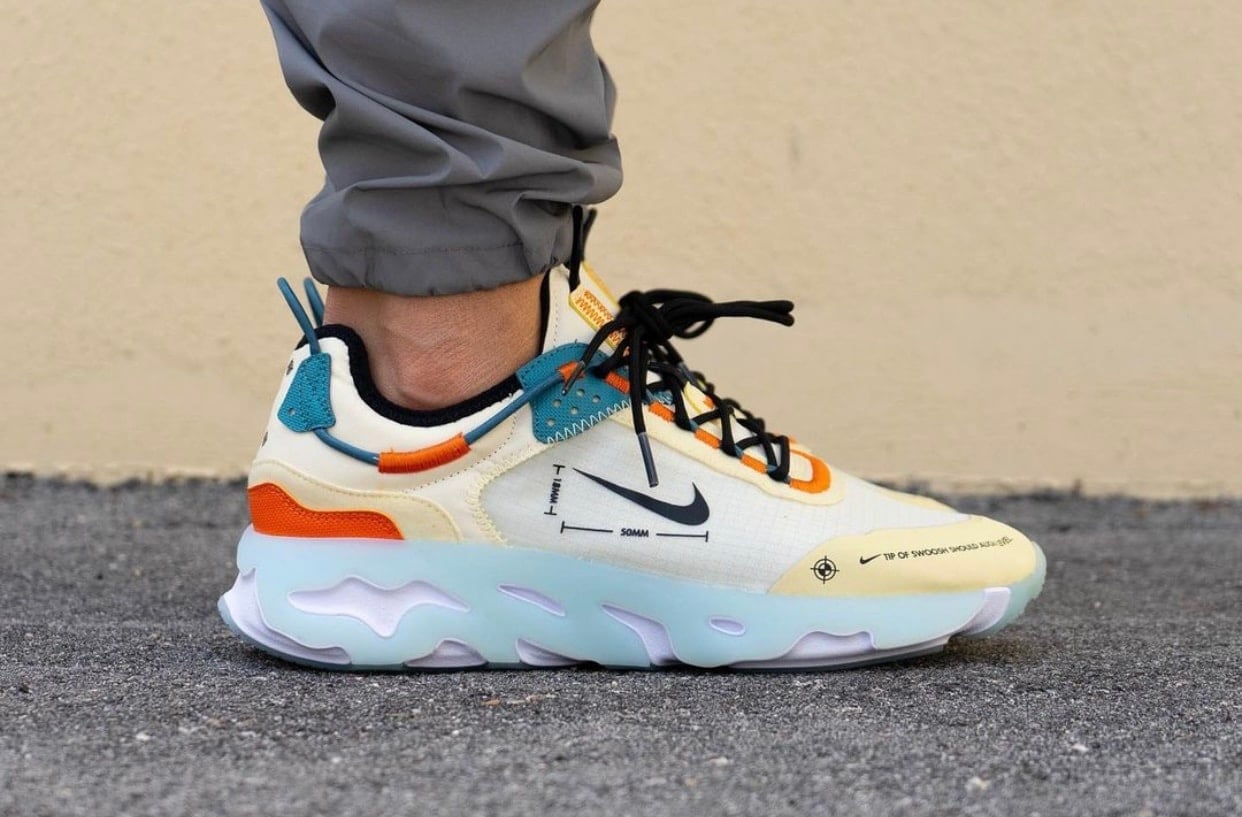 Nike React Live Surfaces in an Off-White Inspired Makeover