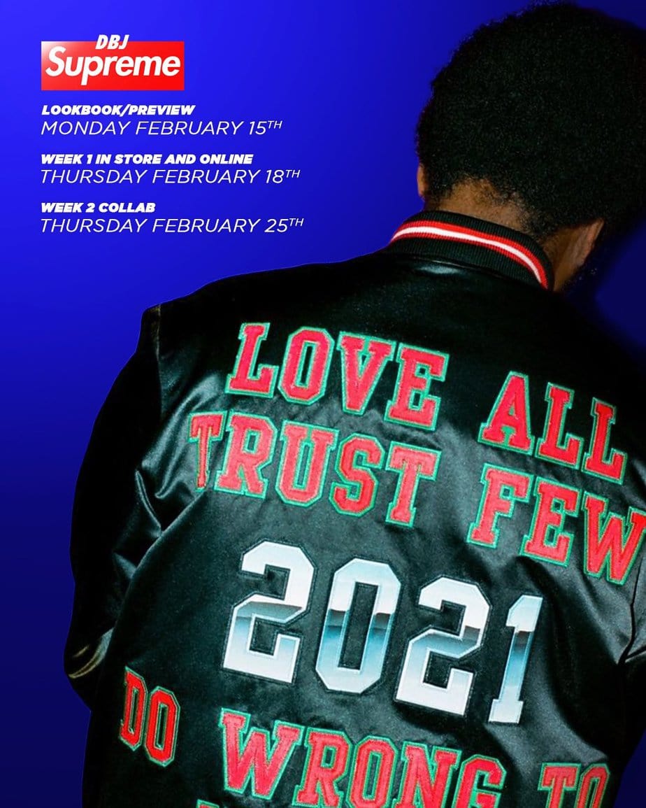 Supreme Officially Teases their SS21 Season