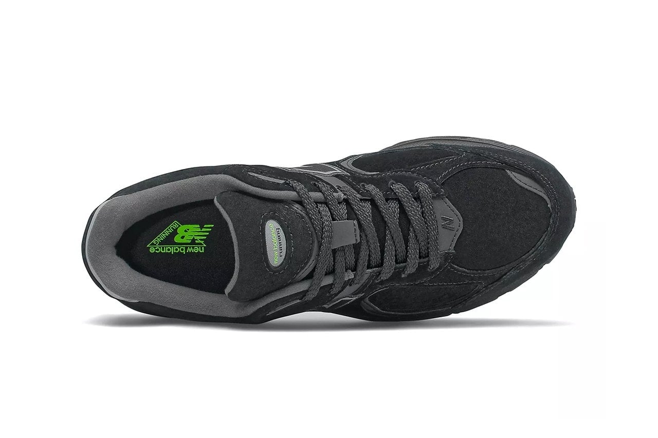 New Balance 2002r Black Green