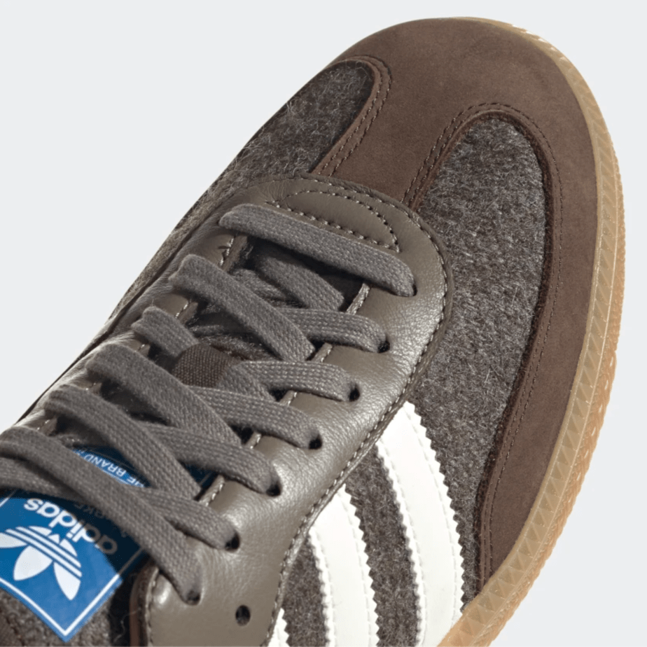 Fox Brothers Lends its Signature Wool Flannel to the adidas Originals Samba