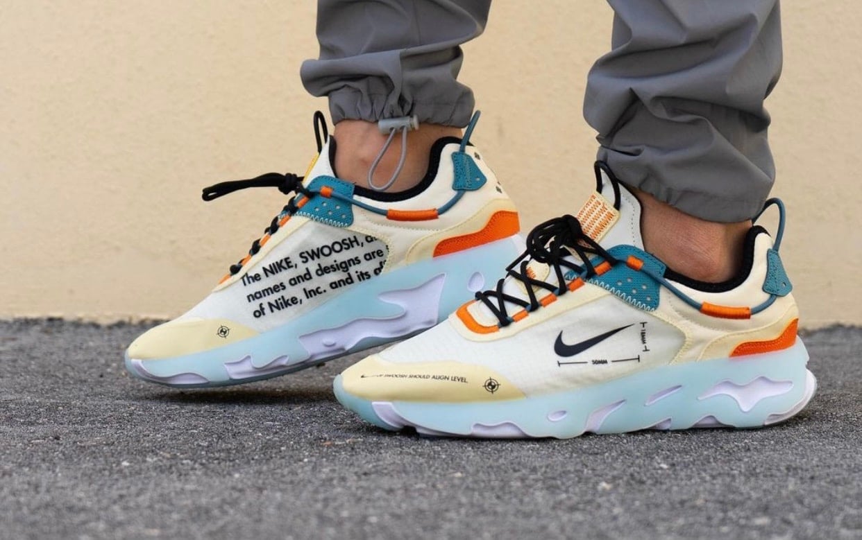 Nike React Live Surfaces in an Off-White Inspired Makeover