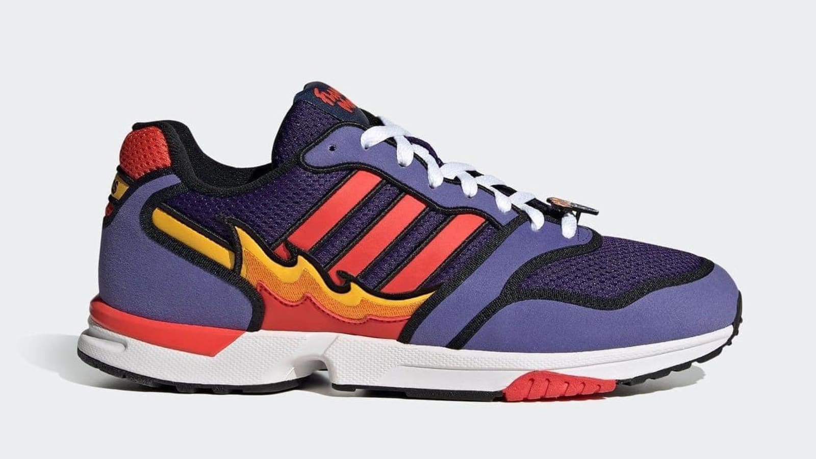 Simpsons adidas Zx 1000 Flaming Moes H05790 Lateral