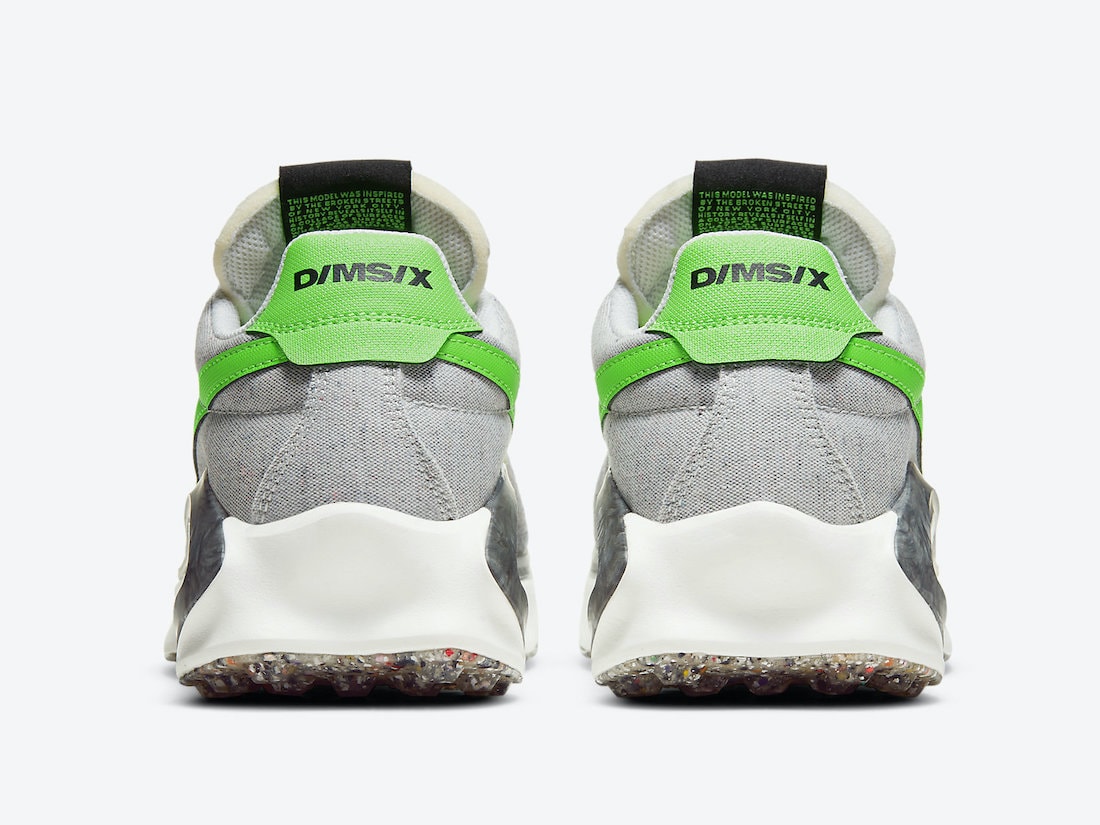Nike Adds Recycled Materials to the "Mean Green" D/MS/X Waffle