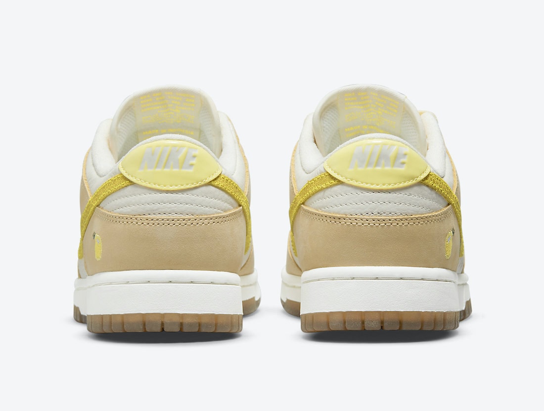 Detailed Images of the Nike Dunk Low "Lemon Drop"