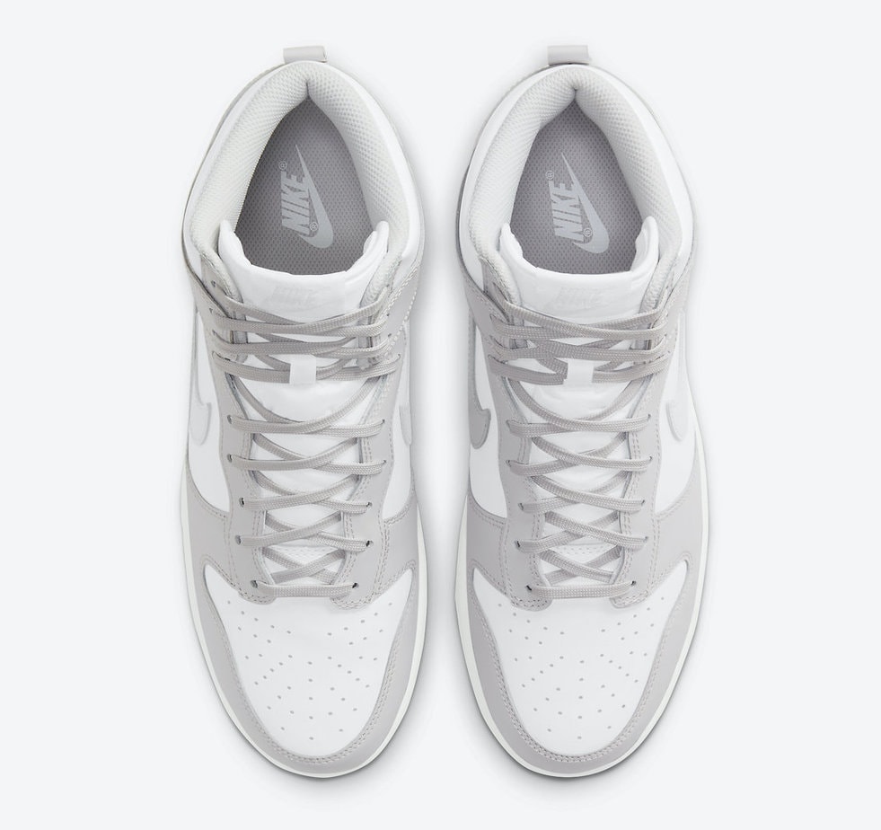 Nike Releases Official Images of the "Vast Grey" Nike Dunk High