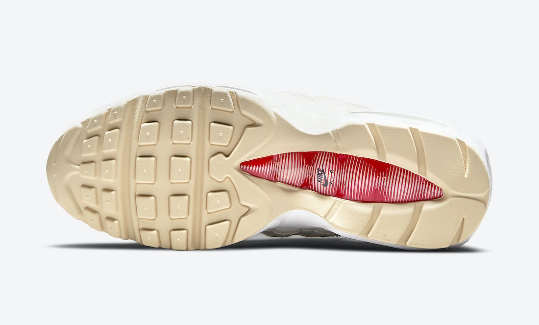 Nike Adds A New Lacing System to a "Coconut Milk" Air Max 95
