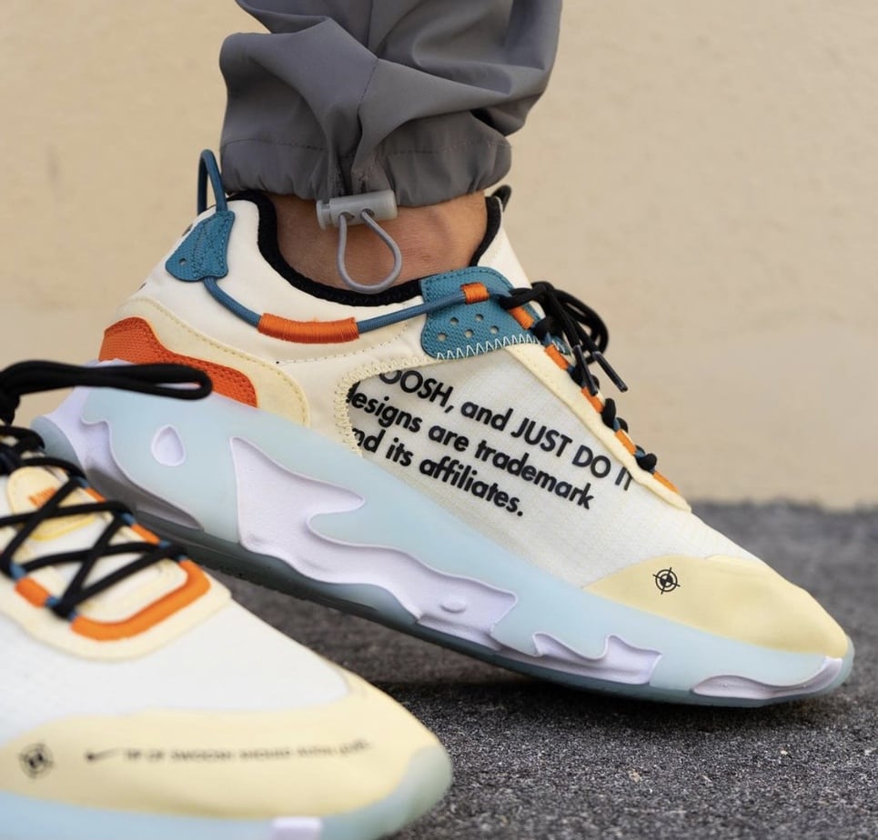 Nike React Live Surfaces in an Off-White Inspired Makeover