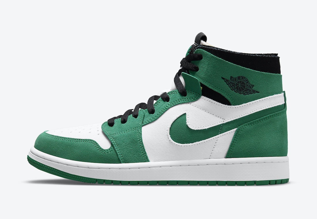 Official Images of the Air Jordan 1 Zoom Comfort "Stadium Green"