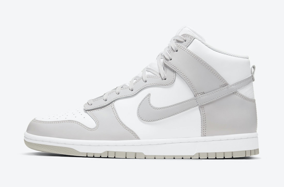 Nike Releases Official Images of the "Vast Grey" Nike Dunk High
