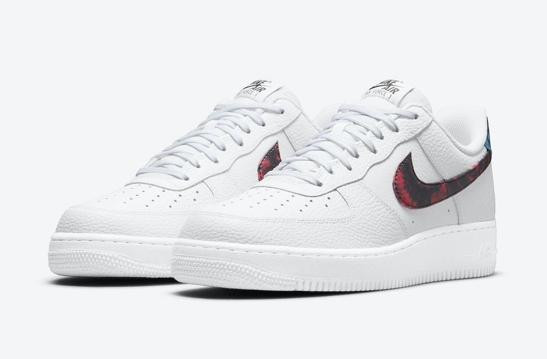 Nike Adds Red and Blue Tie Dye to the Air Force 1 Low