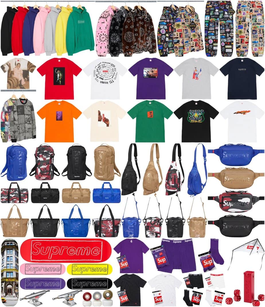 Supreme SS21 Week 1 Droplist + Retails
