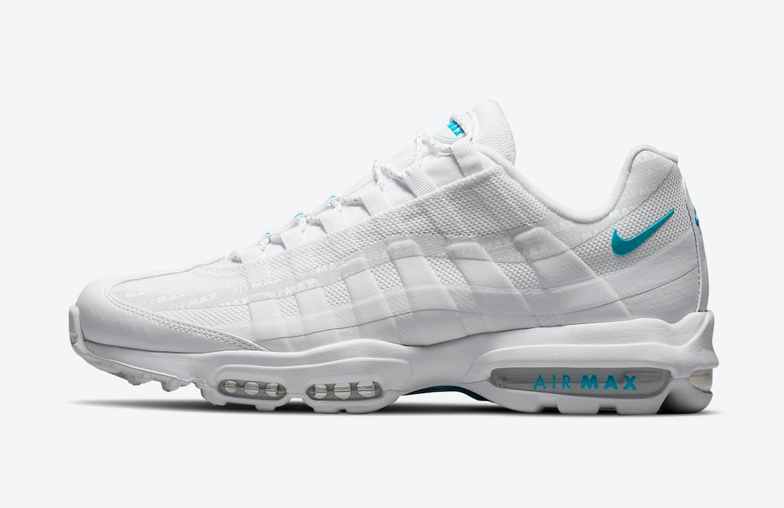 A White/Blue Nike Air Max 95 Ultra is on the Horizon