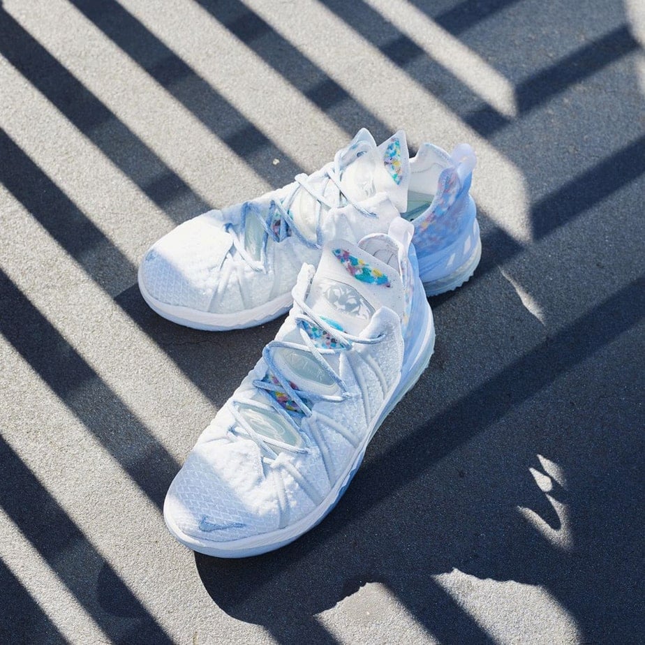 Nike Lebron 18 Releasing in Crisp "Blue Tint"
