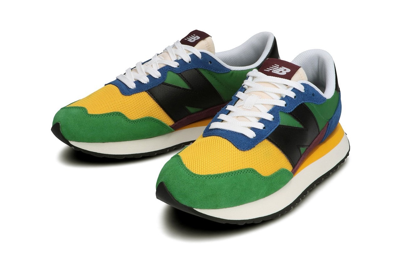 New Balance Ms237 Lb1 Green Sneaker Colorway