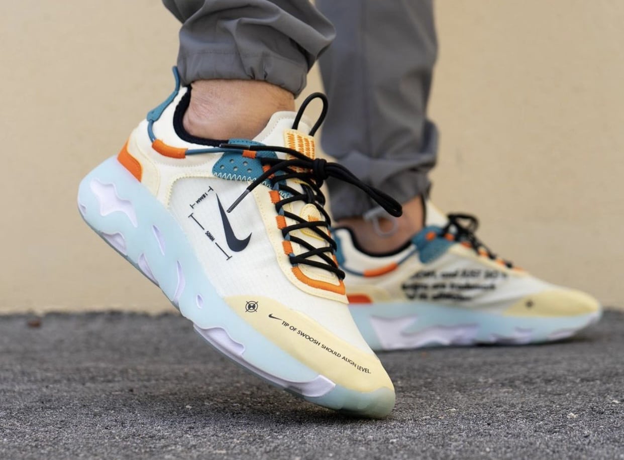 Nike React Live Surfaces in an Off-White Inspired Makeover