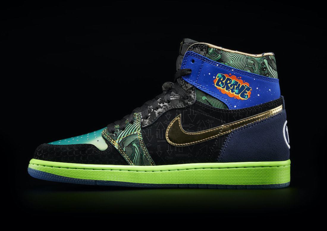 Jordan Brand Reveals the Doernbecher Air Jordan 1 "What The"