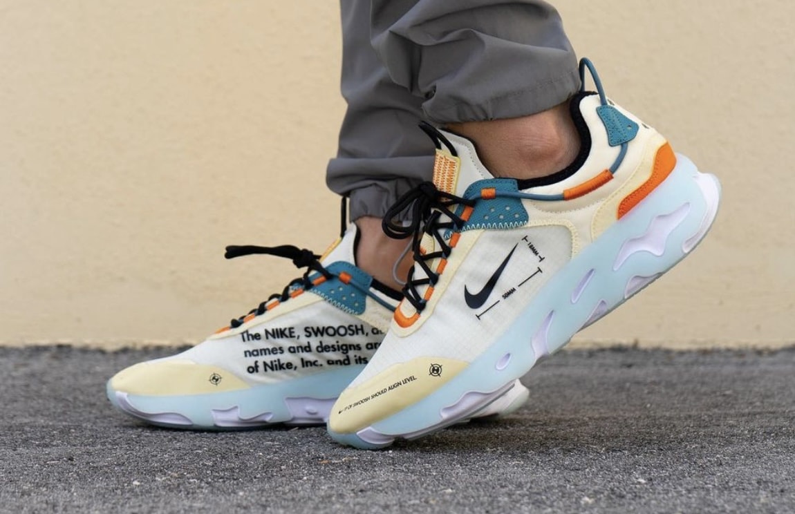 Nike React Live Surfaces in an Off-White Inspired Makeover