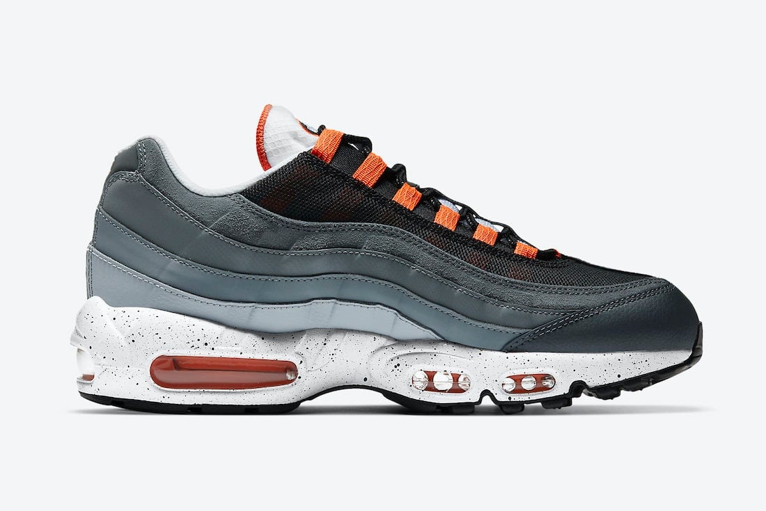Nike Air Max 95 Releasing in A Grey and Orange Colorway
