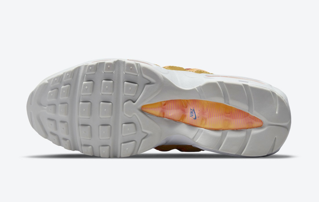Nike Adds an Exotic Motif to the "Campfire Orange" Air Max 95