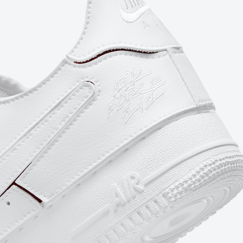 Nike Air Force 1 1 White Red DC9895-100