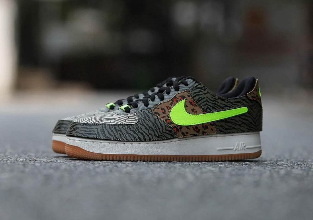 Nike Air Force 1/1 Releasing in Exotic Animal Prints