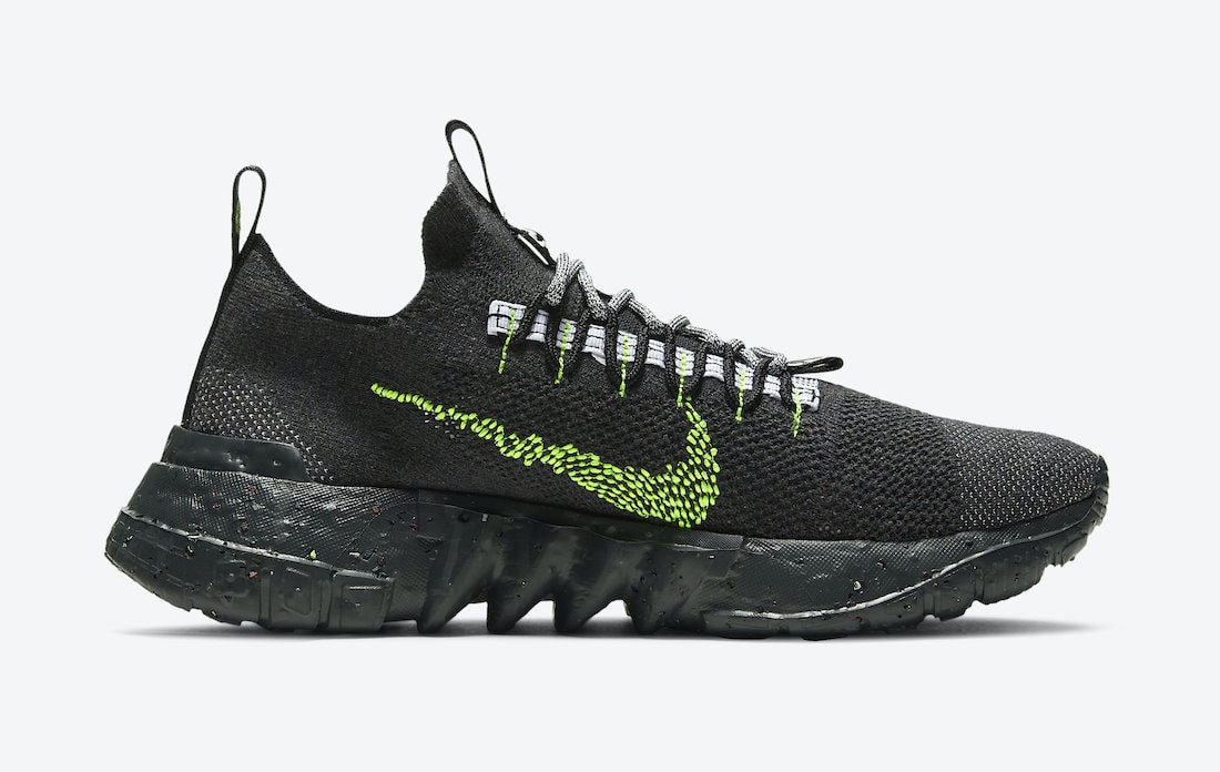 Nike Space Hippie 01 Anthracite Black Volt DJ3056-001