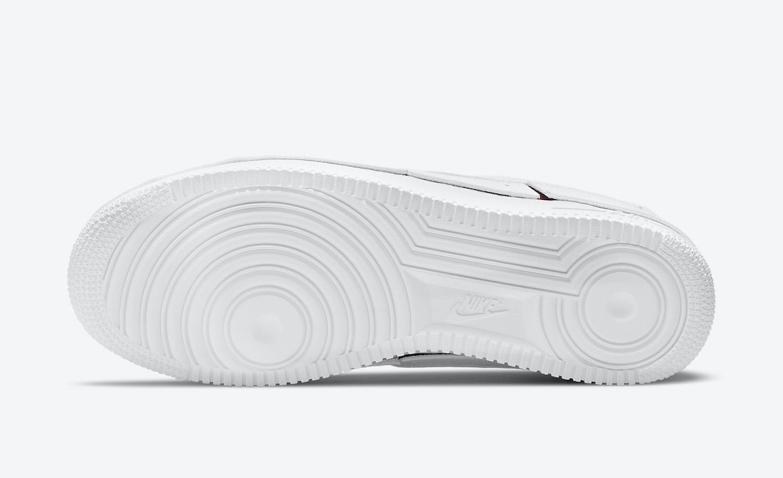 Nike Air Force 1 1 White Red DC9895-100