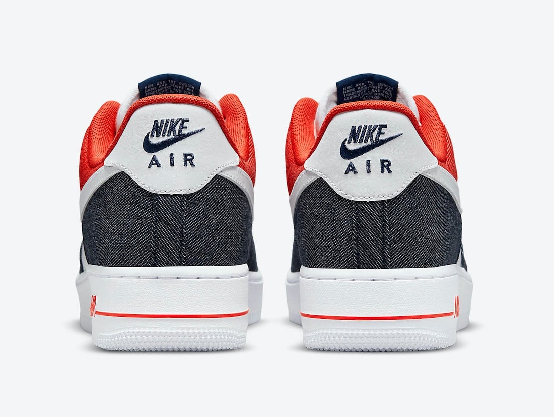 Nike Air Force 1 Low Goes Patriotic With "USA Denim"