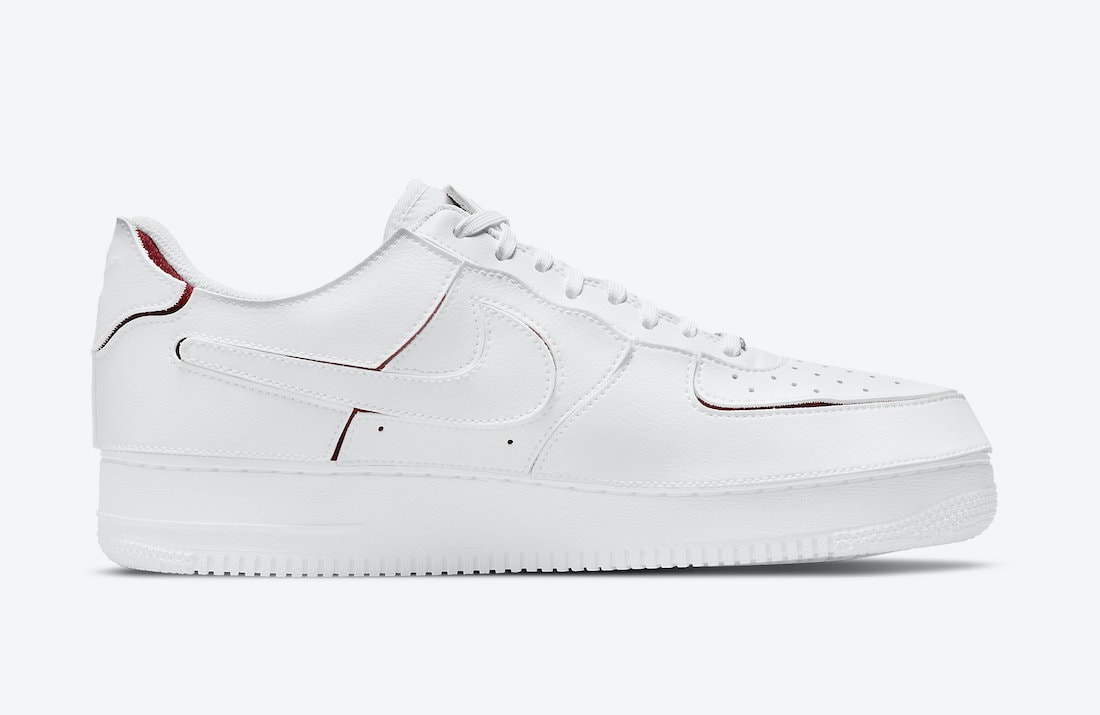 Nike Air Force 1 1 White Red DC9895-100