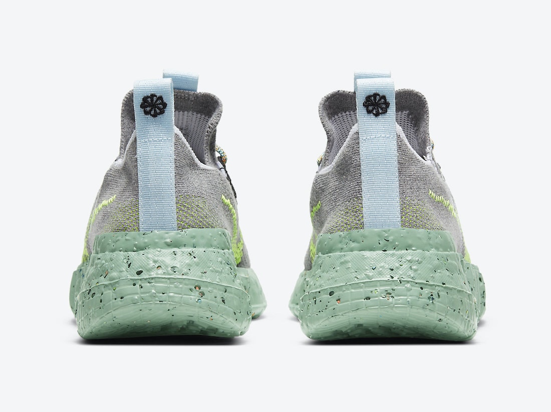 Nike Space Hippie 01 Wolf Grey Volt Black White DJ3056-002